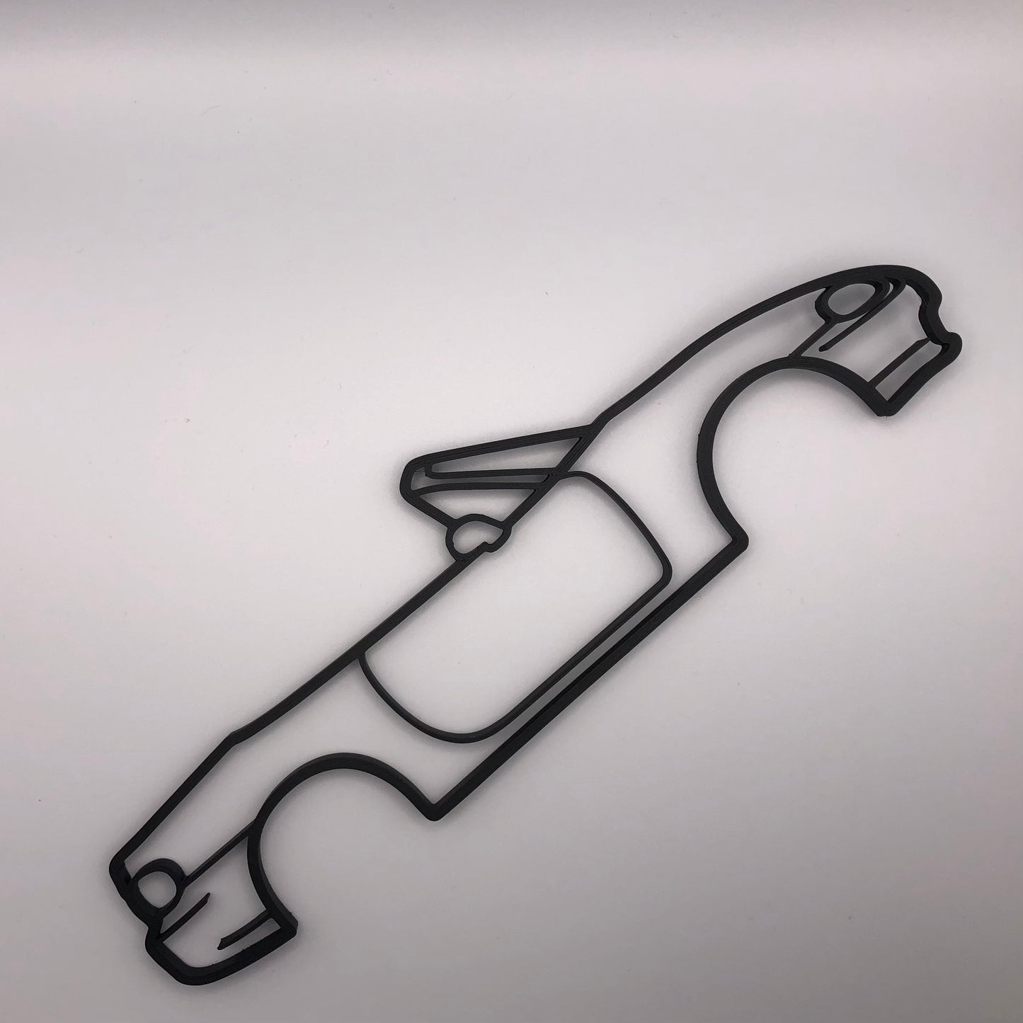 3D Printed Miata Silhouette Wall Art (23cm)