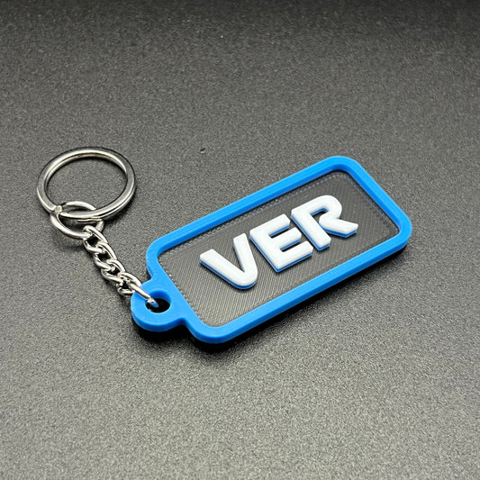 Racing Series Driver Code Keychain