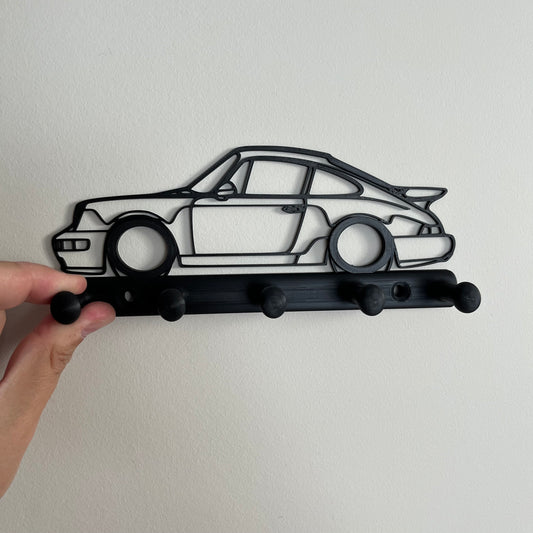 Porsche wall-mounted key holder