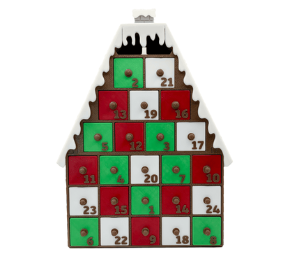 Gingerbread House Advent Calendar