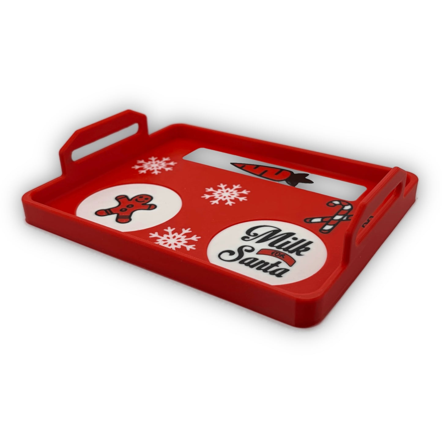 Milk and Cookies Tray for Santa